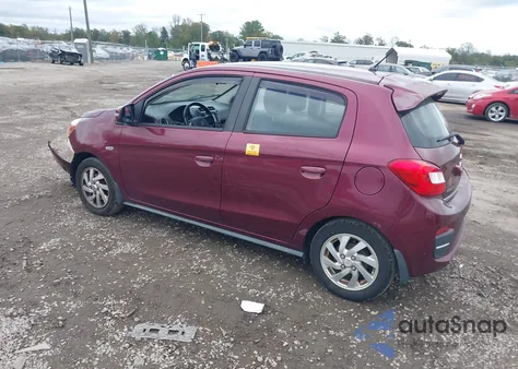 2017 Mitsubishi Mirage Se from USA, damaged, VIN ML32A4HJ4HH000271
